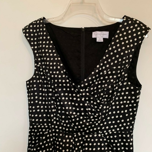 Jessica Simpson Women’s Dress Black White Size 10 - Picture 3 of 8